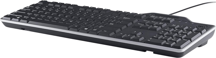 Клавіатура дротова Dell KB813 Smartcard USB Estonian Black (580-AFYX) - зображення 3