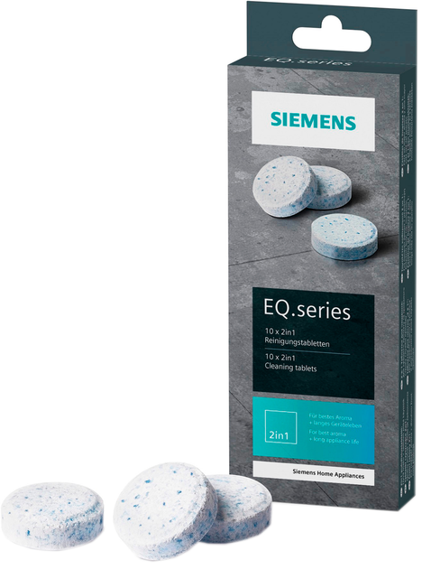 Таблетки для чищення кавомашини Siemens TZ80001A - зображення 1