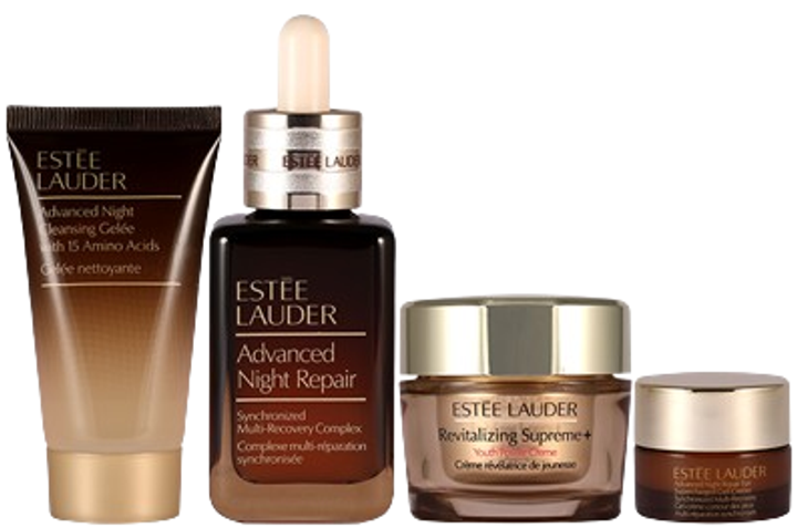 Zestaw do pielęgnacji twarzy Estee Lauder Advanced Night Repair Serum 50 ml + Żel oczyszczający 30 ml + Krem 15 ml + Krem do skóry wokół oczu 5 ml (887167668010) - obraz 1