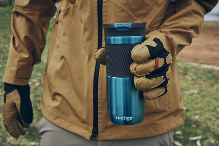 Термостакан Contigo Byron 16 Turquoise 470 мл (2095662) - зображення 12