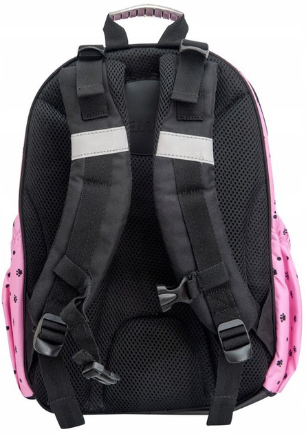 Plecak Hama Black Cat z piórnikiem 40 x 26 x 18 cm 15 l Pink (4047443447937) - obraz 2