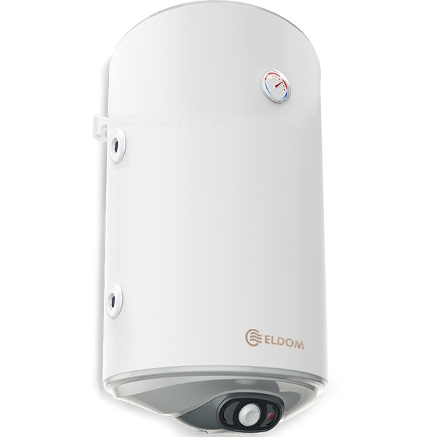 Бойлер комбинированный ELDOM Thermo, 100 л, мокрый тэн, подключение слева (WV10046TLG) - изображение 1