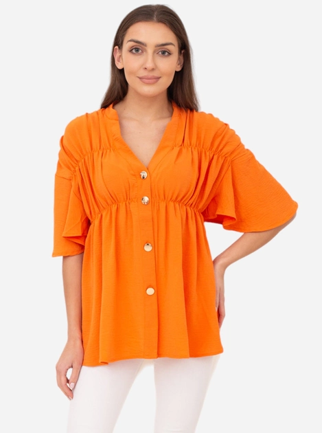 Блузка жіноча Ax Paris TA591 S Оранжева (5063259062415) - зображення 1
