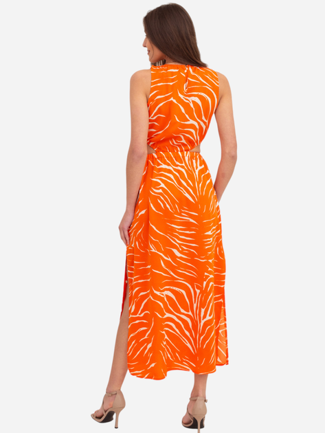 Плаття довге літнє жіноче Ax Paris DA1723 L Оранжеве (5063259043841) - зображення 2