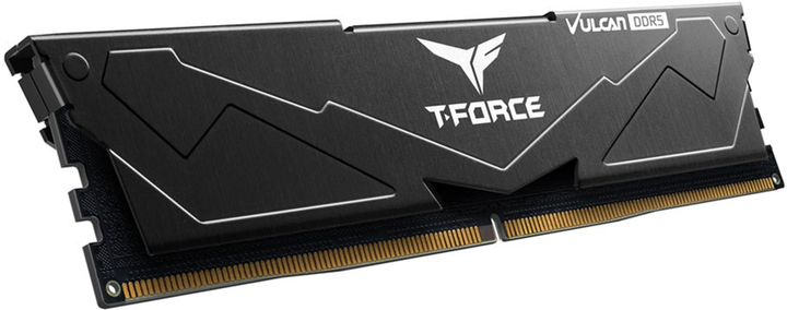 Оперативна пам'ять Team Group DDR5-6000 32768MB PC5-48000 (Kit of 2x16384) T-Force Vulcan Black (FLBD532G6000HC38ADC01) - зображення 3