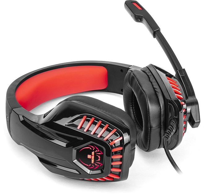 Навушники Real-El GDX-7650 Black-red (EL124100043) - зображення 3