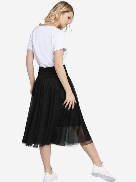 Spódnica tiulowa damska plisowana Kalite Look Tiulove 150 S Czarna (5903999316938) - obraz 9