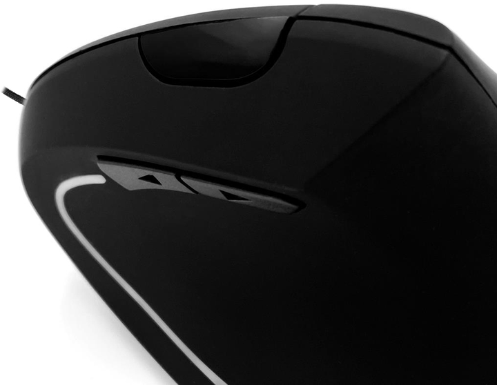 Мышь вертикальная проводная Media-Tech Vertic USB Black (MT1122) - изображение 7