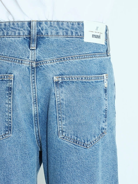 Джинсы Baggy мужские Mavi M0010101 36-32 Голубые (8683460604258) - изображение 11
