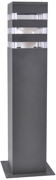 Вуличний світильник Goldlux 316172 Teksas E27 1x12W IP44 графітовий - Фото 2 Вуличний світильник Goldlux 316172 Teksas E27 1x12W IP44 графітовий - изображение 2