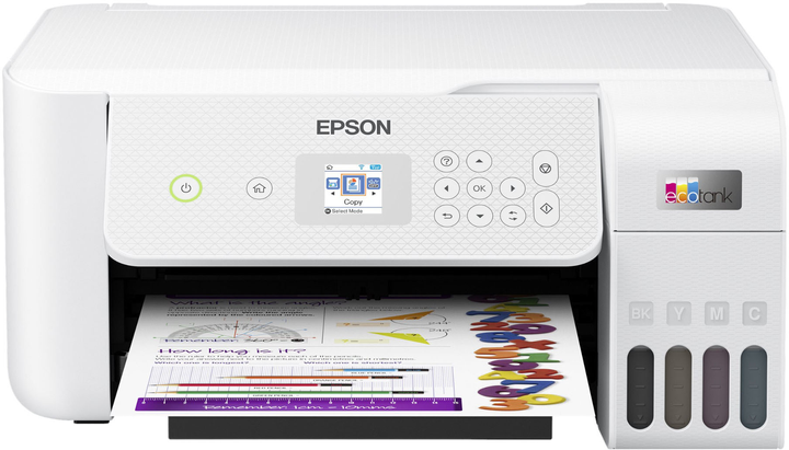 Urządzenie wielofunkcyjne Epson EcoTank L3266 Inkjet A4 White (C11CJ66412) - obraz 2