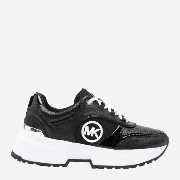 Sneakersy damskie do kostki Michael Kors MKO43H3PCFS1L-001 38.5 Czarne (196787667663) - obraz 1