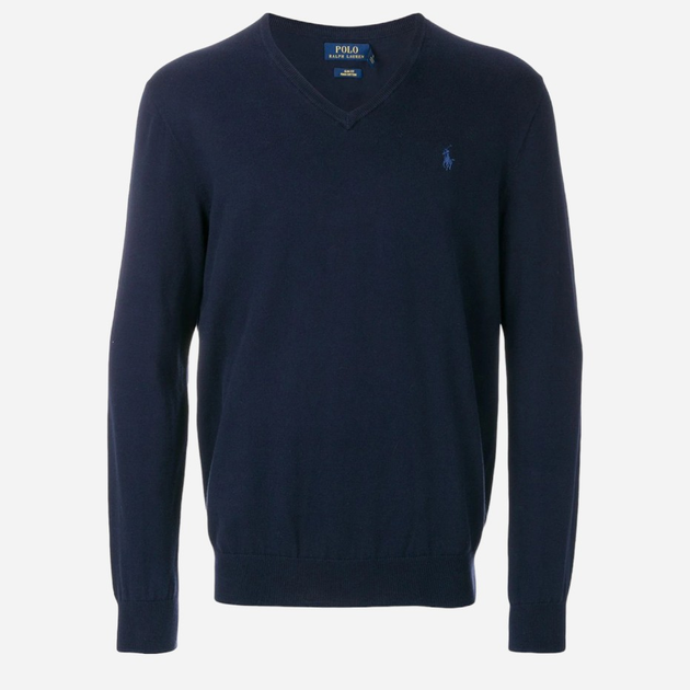 Пуловер чоловічий Polo Ralph Lauren PRL710670789004 S Темно-синій (3614713189791) - зображення 1