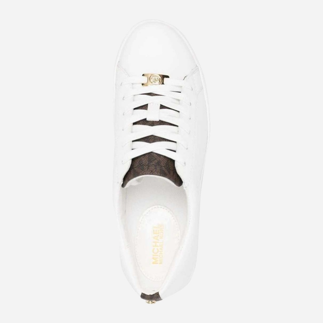 Sneakersy damskie do kostki Michael Kors MKO43T2KTFS3L-200 40 Białe (196108936751) - obraz 4