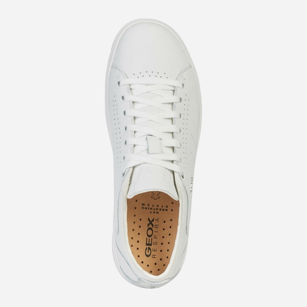 Sneakersy męskie Geox GEOU948FA00046C1000 44 Białe (8054730182460) - obraz 5