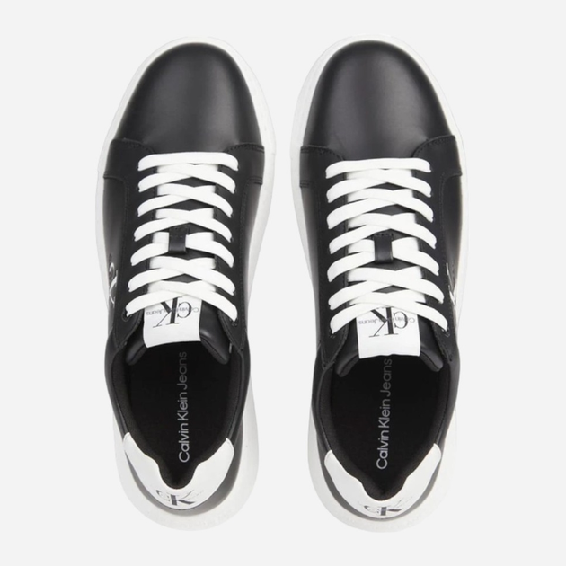 Чоловічі кеди низькі Calvin Klein Jeans CKYM0YM006810GJ 41 Білий/Чорний (8720107060708) - зображення 5