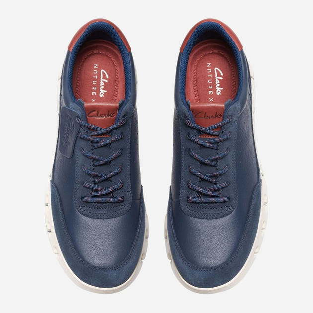 Чоловічі снікери Clarks CLA26176762 44 Сині (5063090558481) - зображення 5