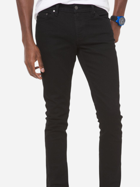 Jeansy slim fit męskie Michael Kors MKOCB99A5G1ZC-001 31-32 Czarne (191214426714) - obraz 1