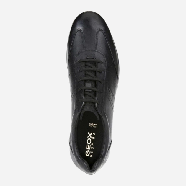 Sneakersy męskie Geox GEOU74A5B00043C9999 43 Czarne (8051516811392) - obraz 6