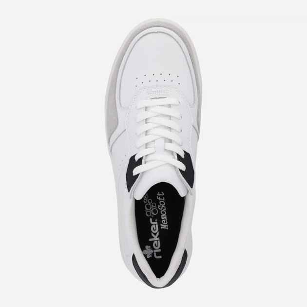 Чоловічі кеди низькі RIEKER RIEB7806-80 45 Білі (4061811761326) - зображення 6