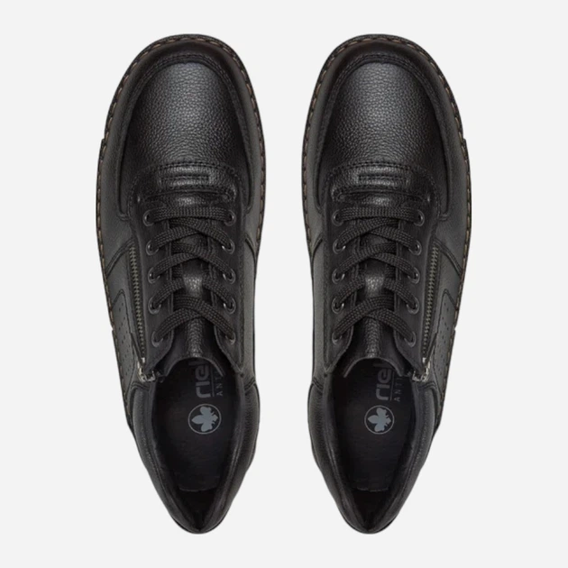 Чоловічі туфлі RIEKER RIE05228-00 45 Чорні (4061811848522) - зображення 5