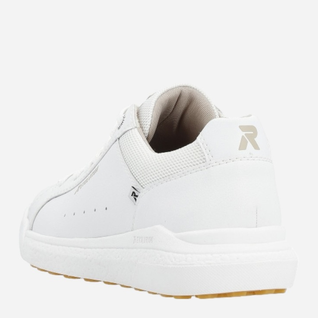Sneakersy męskie do kostki RIEKER REVU1100-80 43 Białe (4061811780136) - obraz 6