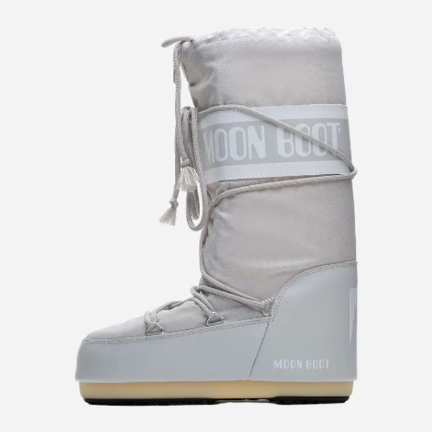 Śniegowce damskie długie Moon Boot Icon Nylon Boots W 14004400-086 35-38 Szare (8050459949735) - obraz 1
