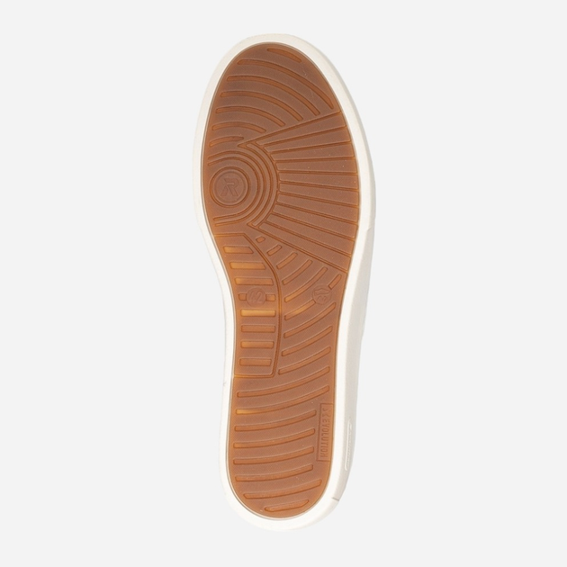 Sneakersy męskie skórzane RIEKER REVU0704-14 45 Ciemnogranatowe (4061811779529) - obraz 6