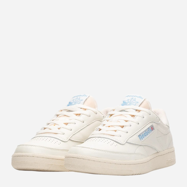 Tenisówki męskie skórzane Reebok Club C 85 Vintage 100007794 44.5 Beżowe (4065418222617) - obraz 2