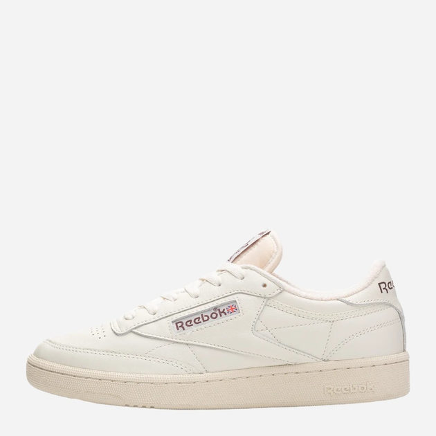 Tenisówki męskie skórzane Reebok Club C 85 Vintage 100007795 41 Beżowe (4065418226233) - obraz 1