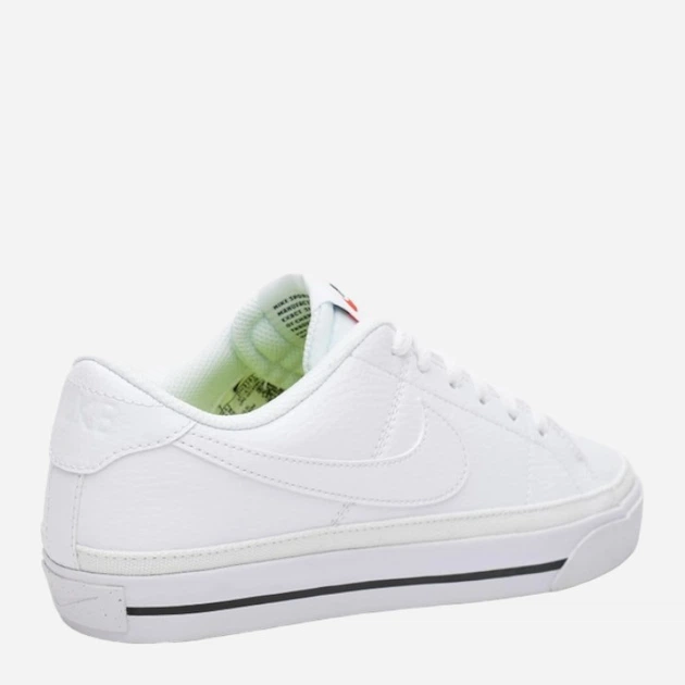 Жіночі кеди низькі Nike NIKEDH3161-101 41 Білі (195866275980) - зображення 4