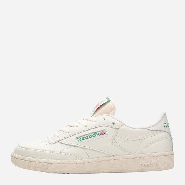 Tenisówki damskie skórzane Reebok Club C 85 Vintage W 100007797 37 Ecru (4065418207782) - obraz 1