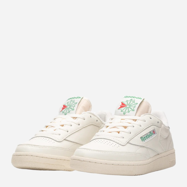 Tenisówki damskie skórzane Reebok Club C 85 Vintage W 100007797 38 Ecru (4065418211444) - obraz 2