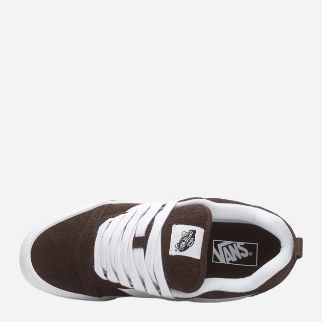 Чоловічі кеди низькі Vans Knu Skool VN0009QCNWH 44 Коричневі (196575272406) - зображення 4