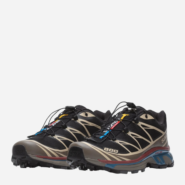 Чоловічі кросівки для бігу Salomon XT-6 L47293800 44 Чорні (195751397742) - зображення 2