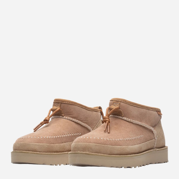 Mukluki damskie krótkie UGG Ultra Mini Crafted Regenerate W 1152953-SAND 38-39 Beżowe (197634021119) - obraz 2