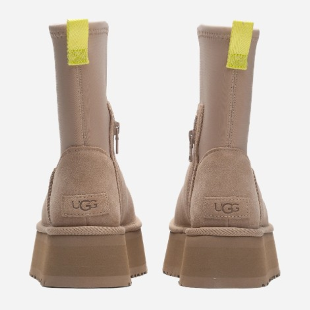 Mukluki damskie na platformie UGG Classic Dipper 1144031-SAND 38 Beżowe (197634005942) - obraz 3