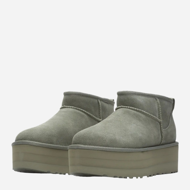 Жіночі уггі UGG Classic Ultra Mini Platform W 1135092-SHADED-CLOVE 39 Зелені (197634002606) - зображення 2