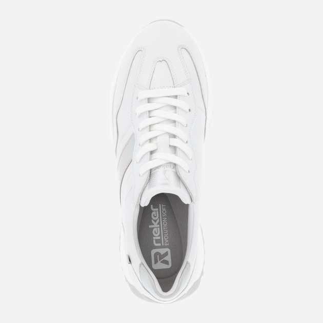Buty sportowe damskie RIEKER REVW1301-80 40 Białe (4061811754342) - obraz 6