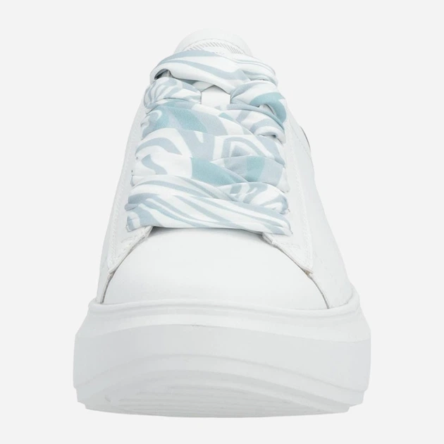 Жіночі кеди низькі RIEKER REVW1201-81 40 Білий/Блакитний (4061811746095) - зображення 4