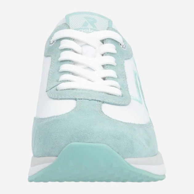 Buty sportowe damskie RIEKER REV42509-81 36 Biały/Turkusowy (4061811750061) - obraz 3