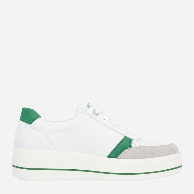 Sneakersy damskie Remonte REMD1C00-80 38 Biały/Zielony (4061811756957) - obraz 3