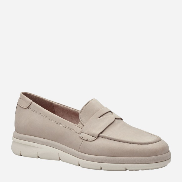 Loafersy damskie skórzane Tamaris WOR24720-42-353 39 Beżowe (4064195254316) - obraz 2