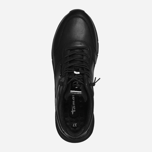 Sneakersy damskie Tamaris WOR23730-41-007 41 Czarne (4064197690532) - obraz 4
