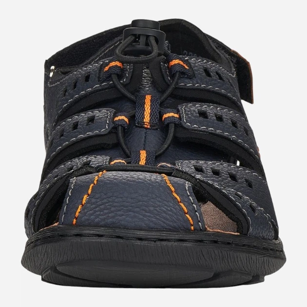 Sandały męskie RIEKER RIE22021-14_CO 42 Ciemnogranatowe (4060596965165) - obraz 5