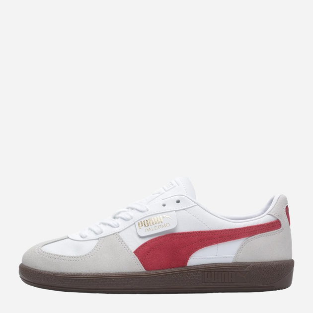 Tenisówki damskie do kostki Puma Palermo 39646405 38.5 Biały/Szary (4099685843015) - obraz 1