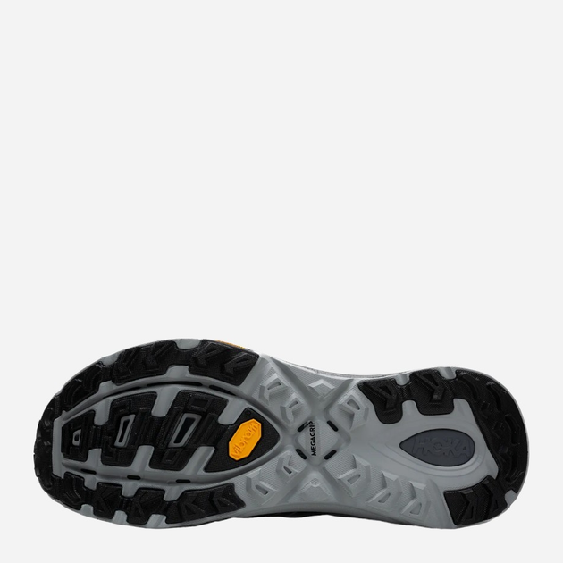 Чоловічі кросівки для бігу HOKA ONE ONE Mafate Speed 2 1126851-BCSTL 45.5 Чорний/Сірий (197634026299) - зображення 5