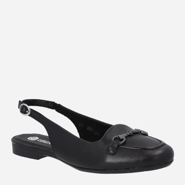 Жіночі туфлі зі шкіри Remonte REMD0K06-00 39 Чорні (4061811312290) - зображення 2