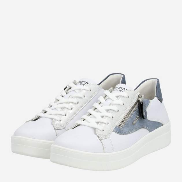 Sneakersy damskie do kostki Remonte REMD0J03-80 38 Białe (4061811755233) - obraz 4