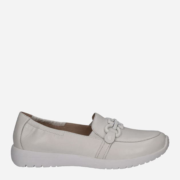 Loafersy damskie skórzane Caprice CAP9-9-24708-42-160 39 Kremowe (4064215461083) - obraz 1